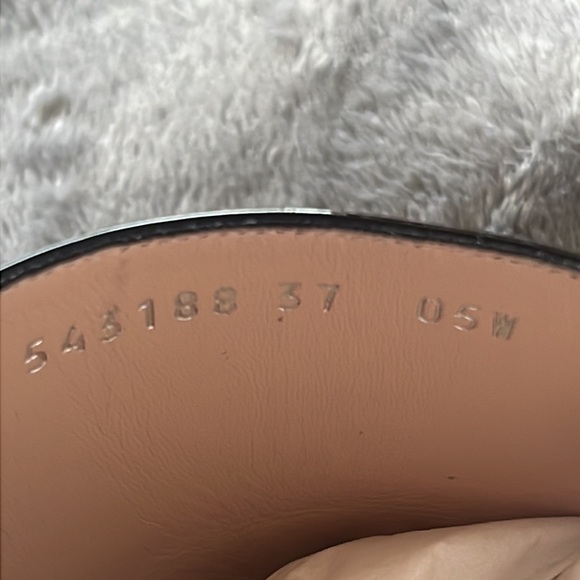 GUCCI Horsebit Accent Patent Leather Mules Slides 543188 - Picture 12 of 17